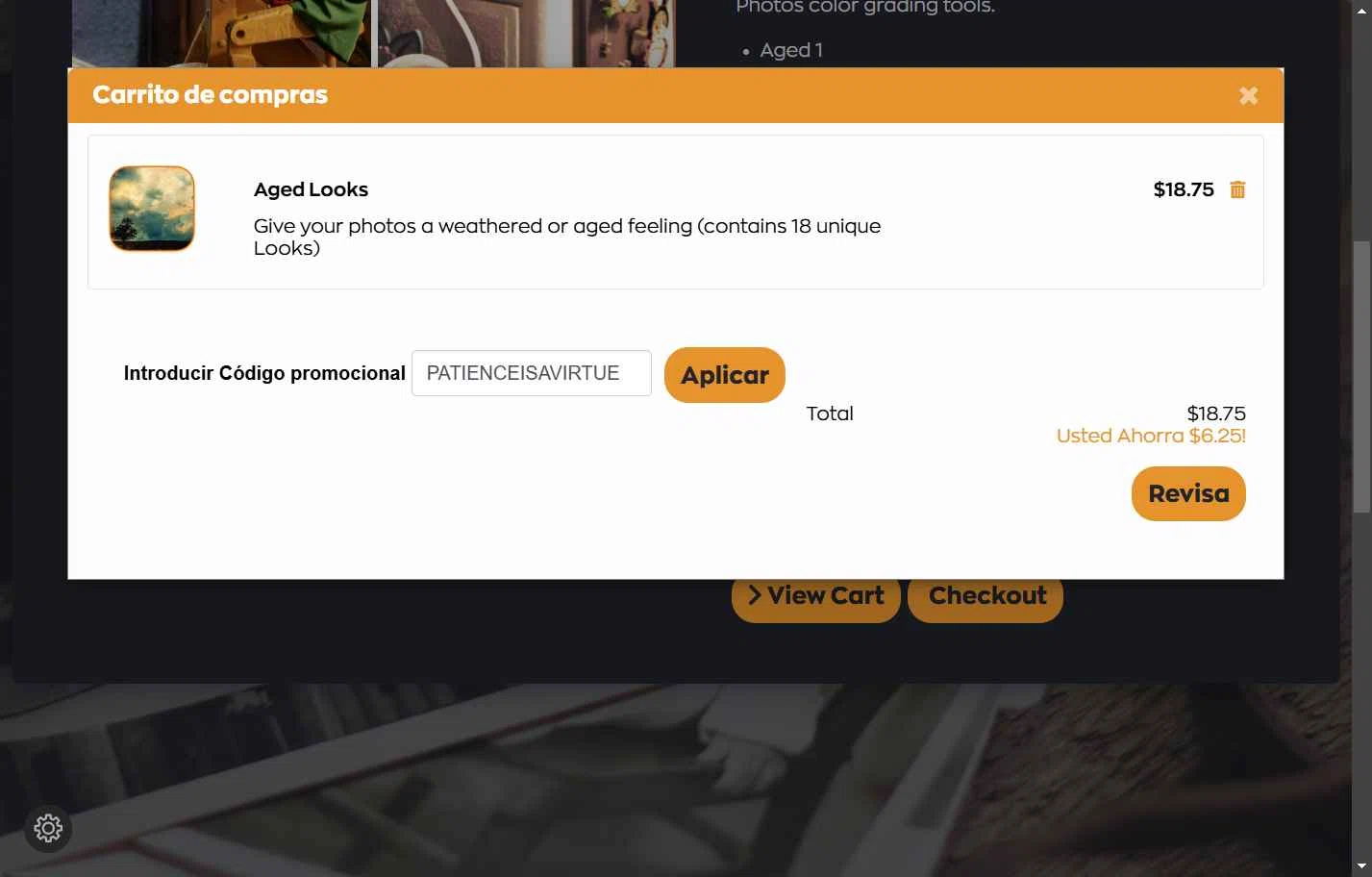 Radiant Imaging Labs checkout page showing Radiant Imaging Labs promo code box | Screenshot taken by SimplyCodes community member on Dec 5, 2025
