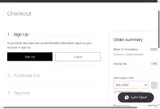 FALLSALE coupon verification screenshot