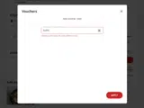 SUITE coupon verification screenshot