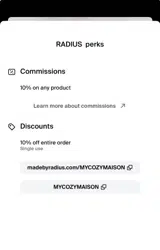MYCOZYMAISON coupon verification screenshot