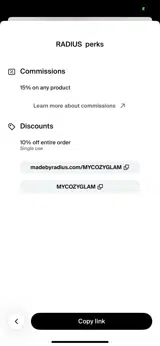 MYCOZYGLAM coupon verification screenshot