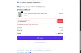QUADMAMA20 coupon verification screenshot
