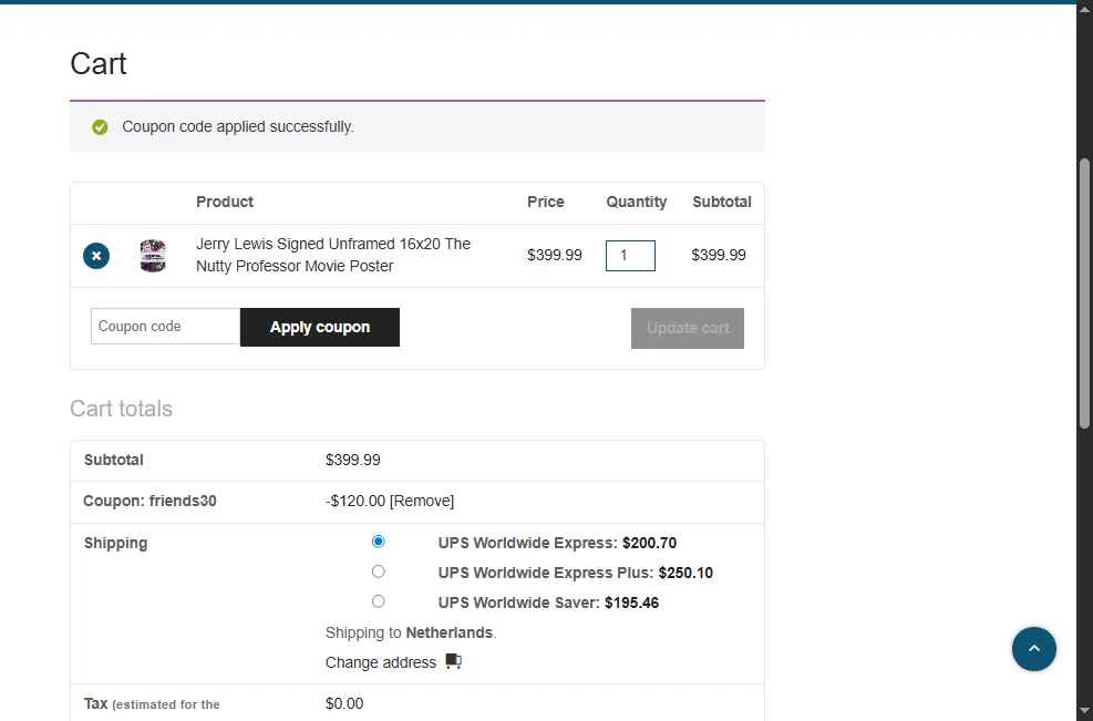 Radtke Sports checkout page showing Radtke Sports promo code box | Screenshot taken by SimplyCodes community member on Oct 2, 2025