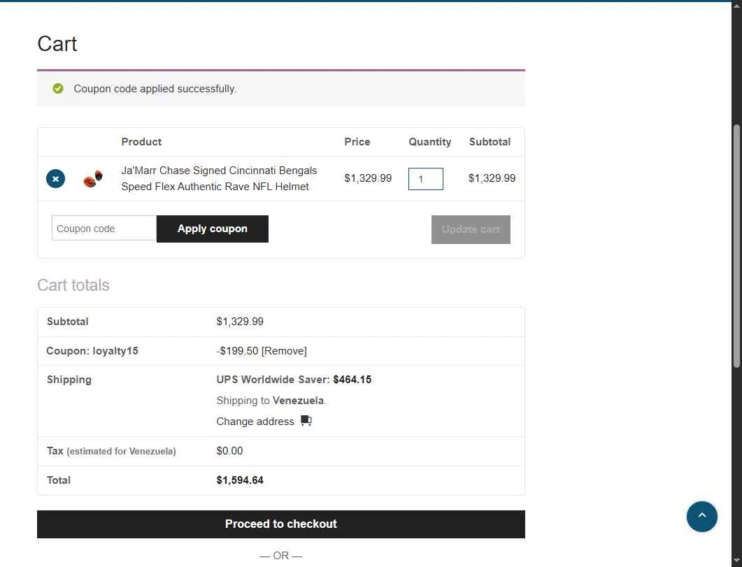 Radtke Sports checkout page showing Radtke Sports promo code box | Screenshot taken by SimplyCodes community member on Apr 28, 2025