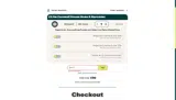Raffle House coupon verification screenshot