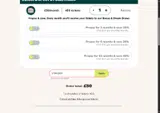 Raffle House coupon verification screenshot