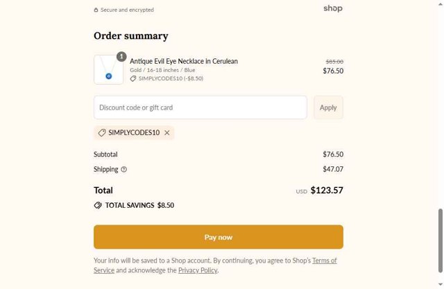 Ragen Jewels checkout page showing Ragen Jewels discount code box | Screenshot taken by SimplyCodes community member on Sep 2, 2025