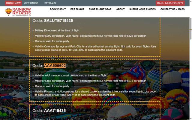 Rainbow Ryders checkout page showing Rainbow Ryders discount code box | Screenshot taken by SimplyCodes community member on Sep 6, 2025