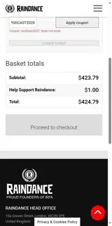 PODCAST2020 coupon verification screenshot