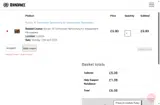 HOUSE21 coupon verification screenshot