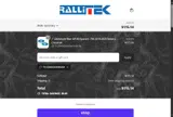 RalliTEK coupon verification screenshot