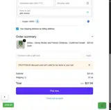 PROFESSOR coupon verification screenshot