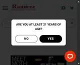 Ramirez Liquor coupon verification screenshot