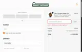CYBER25 coupon verification screenshot