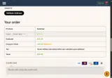 Randy's coupon verification screenshot