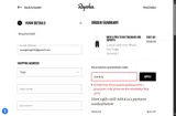 Rapha coupon verification screenshot