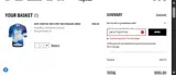 Rapha coupon verification screenshot