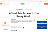 Rapidproxy coupon verification screenshot