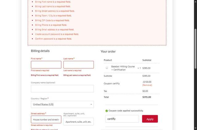 Rapsodo checkout page showing Rapsodo discount code box | Screenshot taken by SimplyCodes community member on Sep 9, 2025