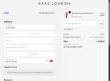 Rare London coupon verification screenshot