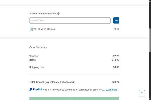 Ravensburger checkout page showing Ravensburger coupon code box | Screenshot taken by SimplyCodes community member on Aug 21, 2025