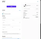 Raw Pigments coupon verification screenshot