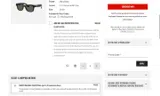 Ray-Ban coupon verification screenshot