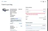 Ray-Ban Meta coupon verification screenshot