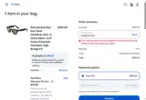 Ray-Ban Meta coupon verification screenshot