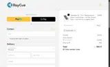 RayCue coupon verification screenshot