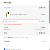 RB26 coupon verification screenshot