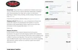 RC4WD coupon verification screenshot