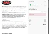 RC4WD coupon verification screenshot
