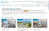 RealJoy Vacations coupon verification screenshot