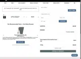 WELCOME10 coupon verification screenshot