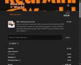 Real Mini World coupon verification screenshot