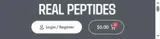 Real-Peptides coupon verification screenshot