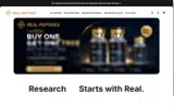 Real Peptides coupon verification screenshot