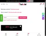Real Sex Doll coupon verification screenshot