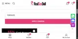 Real Sex Doll coupon verification screenshot