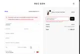 REC GEN coupon verification screenshot