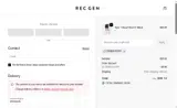 REC GEN coupon verification screenshot