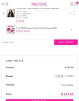 GO22 coupon verification screenshot