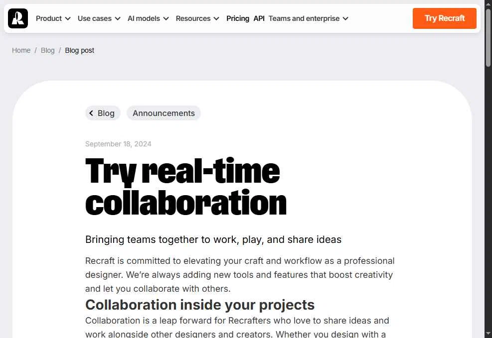Recraft checkout page showing Recraft promo code box | Screenshot taken by SimplyCodes community member on Dec 5, 2025
