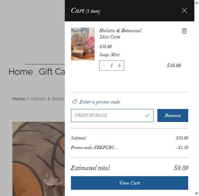 Re-D'Fine Me LLC checkout page showing Re-D'Fine Me LLC promo code box | Screenshot taken by SimplyCodes community member on Sep 20, 2025
