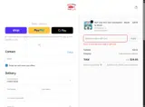 Red Tuna Shirt Club coupon verification screenshot