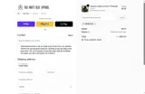 Red White Blue Apparel coupon verification screenshot