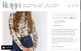 Reign Boutique coupon verification screenshot