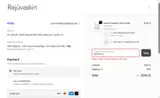 Rejuvaskin coupon verification screenshot