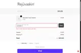Rejuvaskin coupon verification screenshot